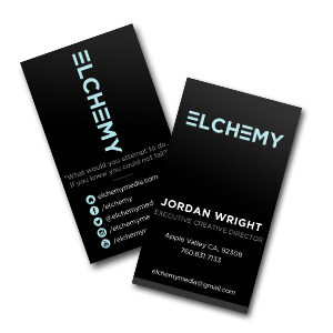 Elchemy Logo and Business Card